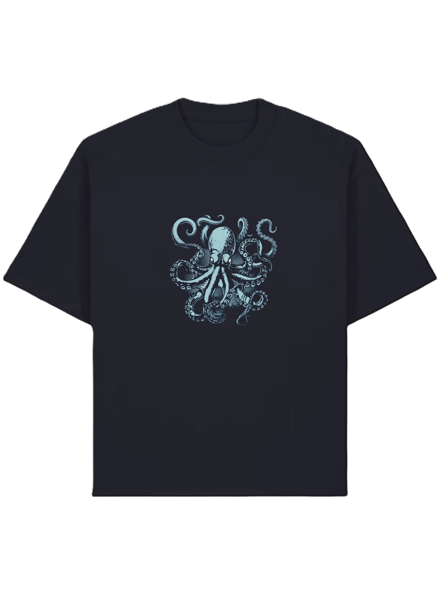 Navy Octopus T-Shirt