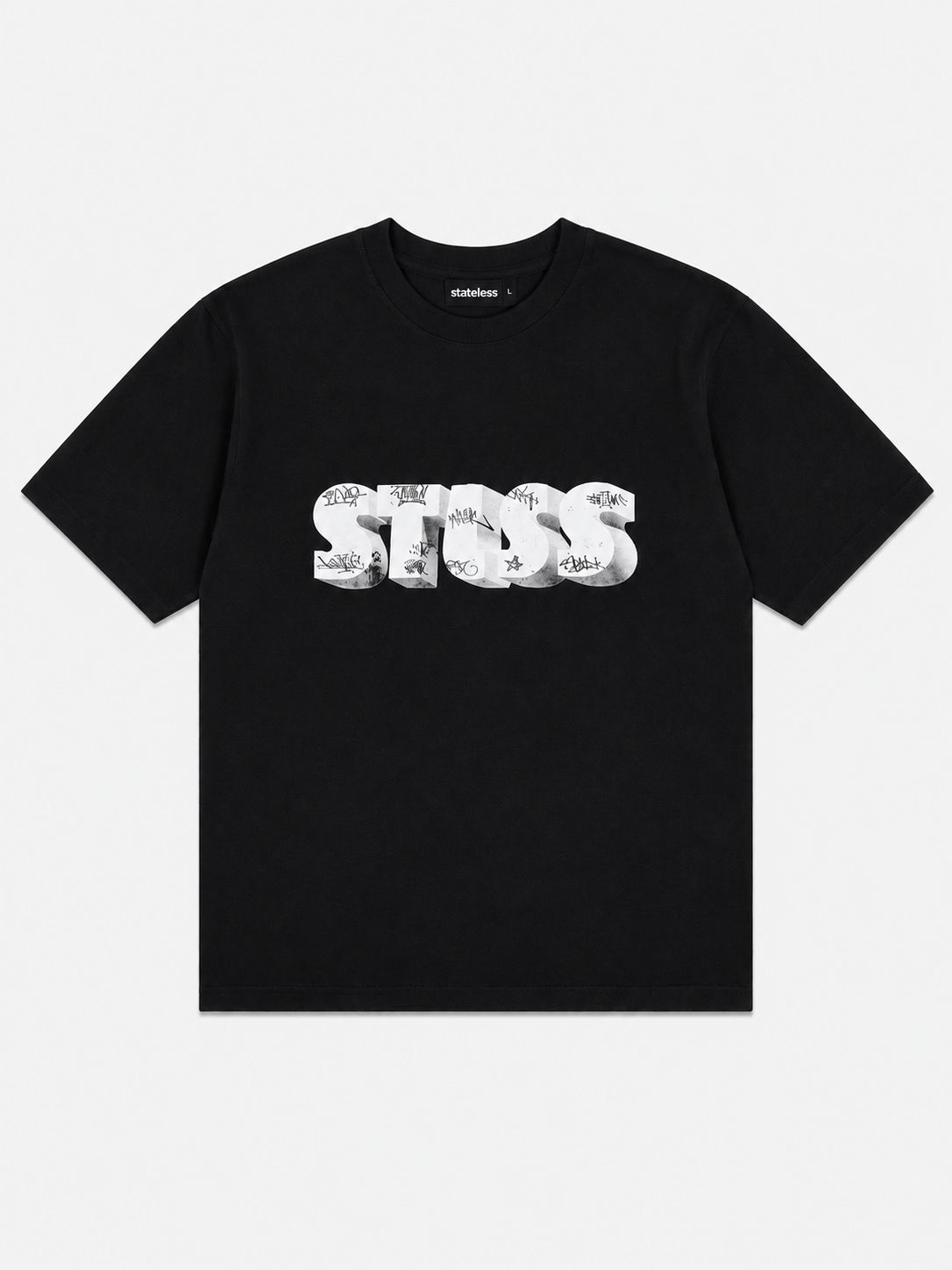 Black STLSS Brick T-Shirt