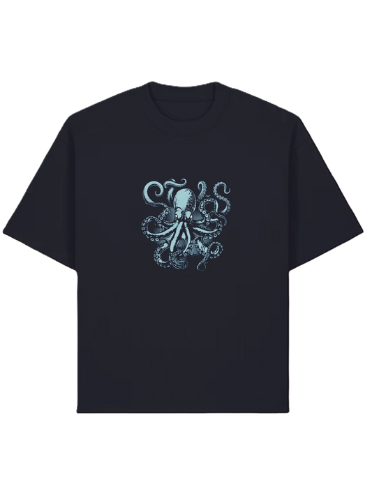 Navy Octopus T-Shirt