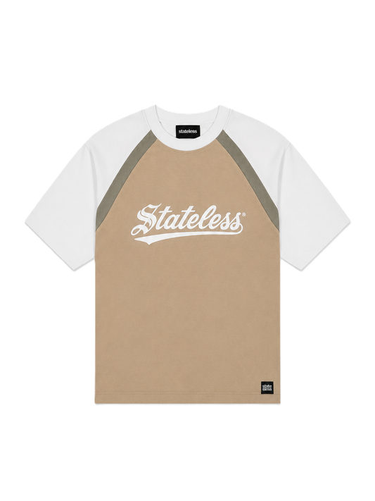 Cream Raglan T-Shirt