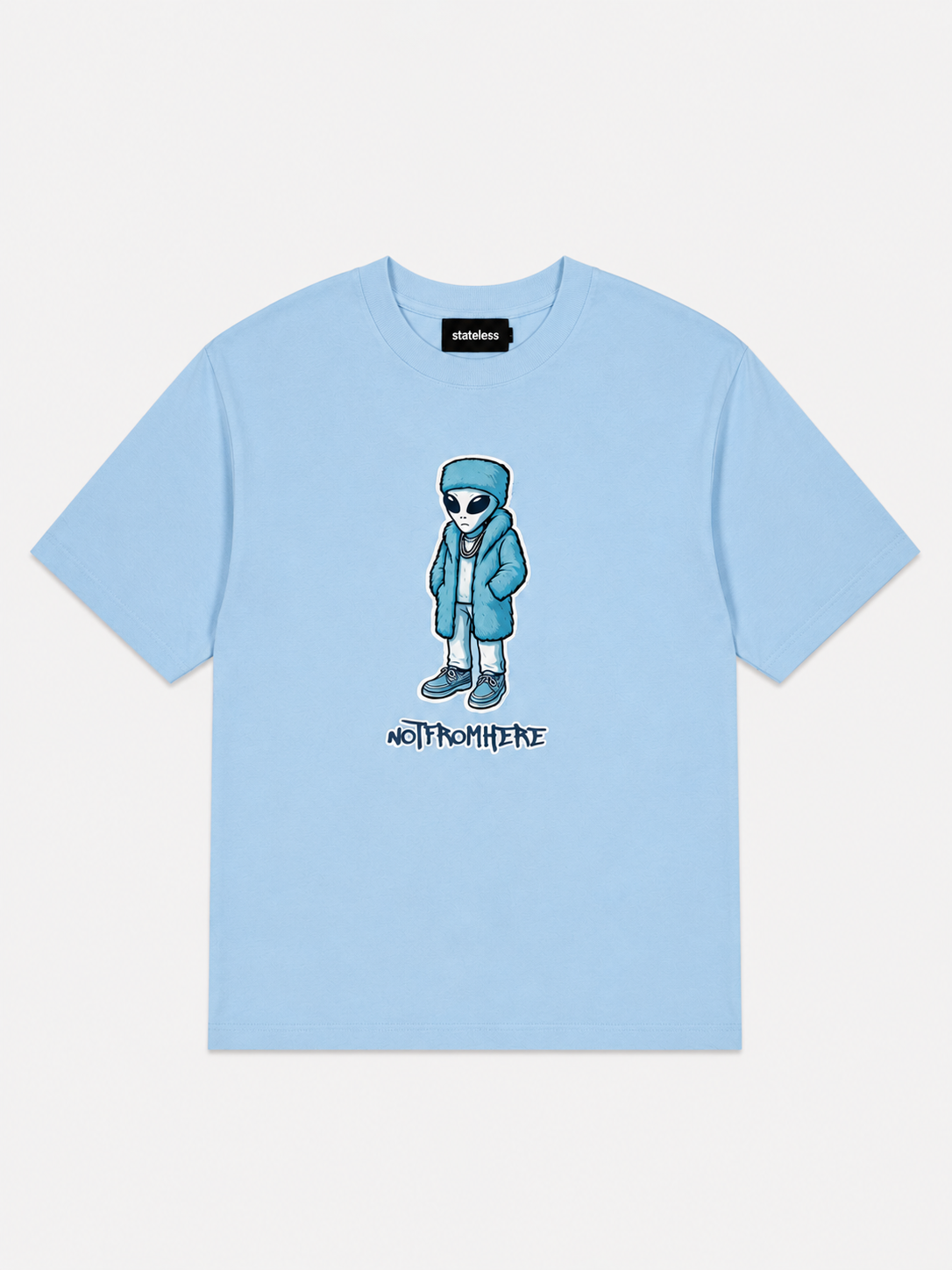 Babyblue Alien T-Shirt