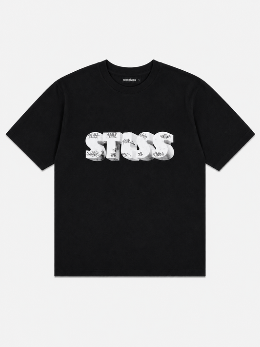 Black STLSS Brick T-Shirt