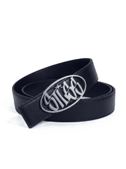 Black Logo Belt