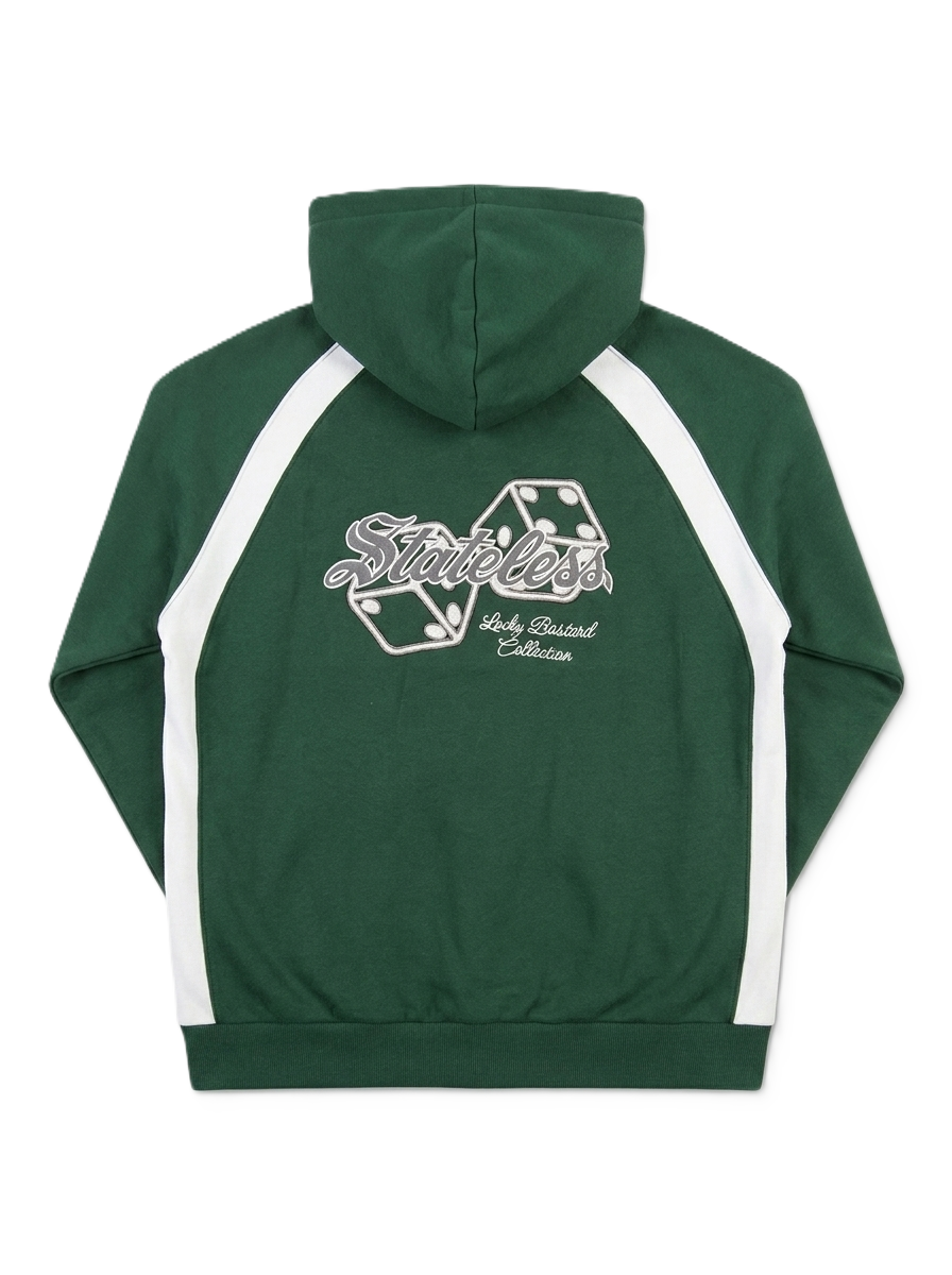 Green Zip Hoodie Jacket