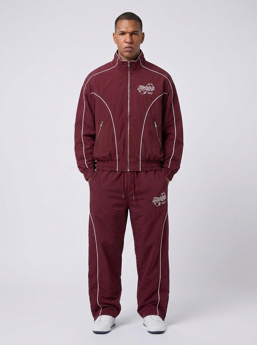 Bordeaux Track Jacket