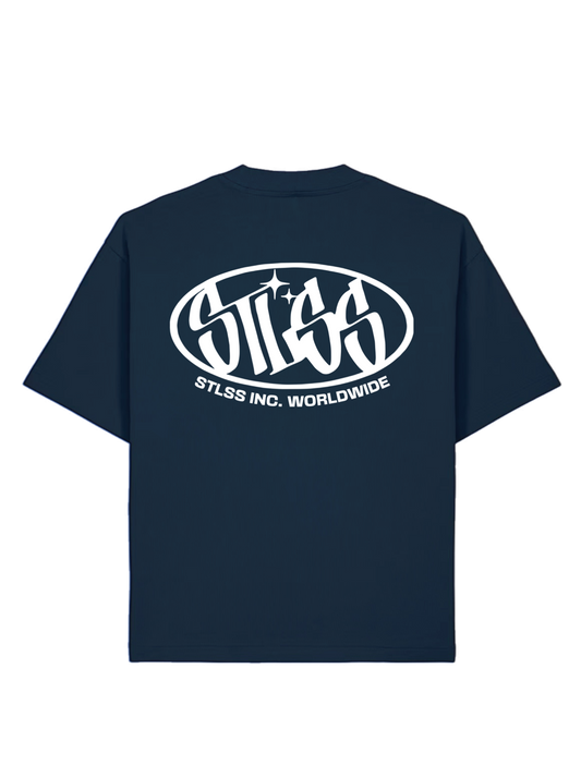 Navy Logo Tee