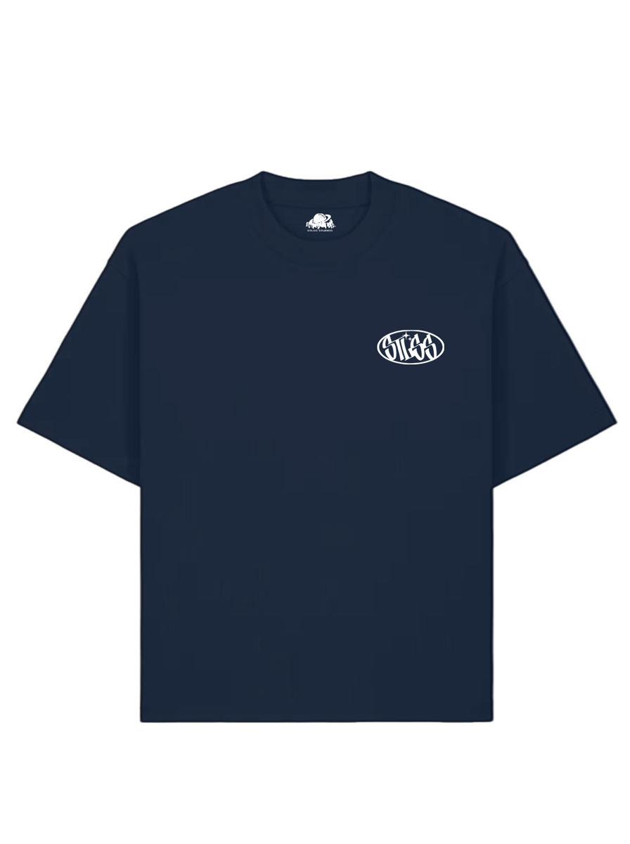 Navy Logo Tee