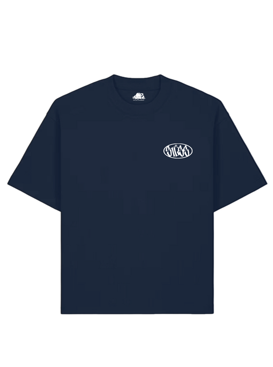 Navy Logo Tee