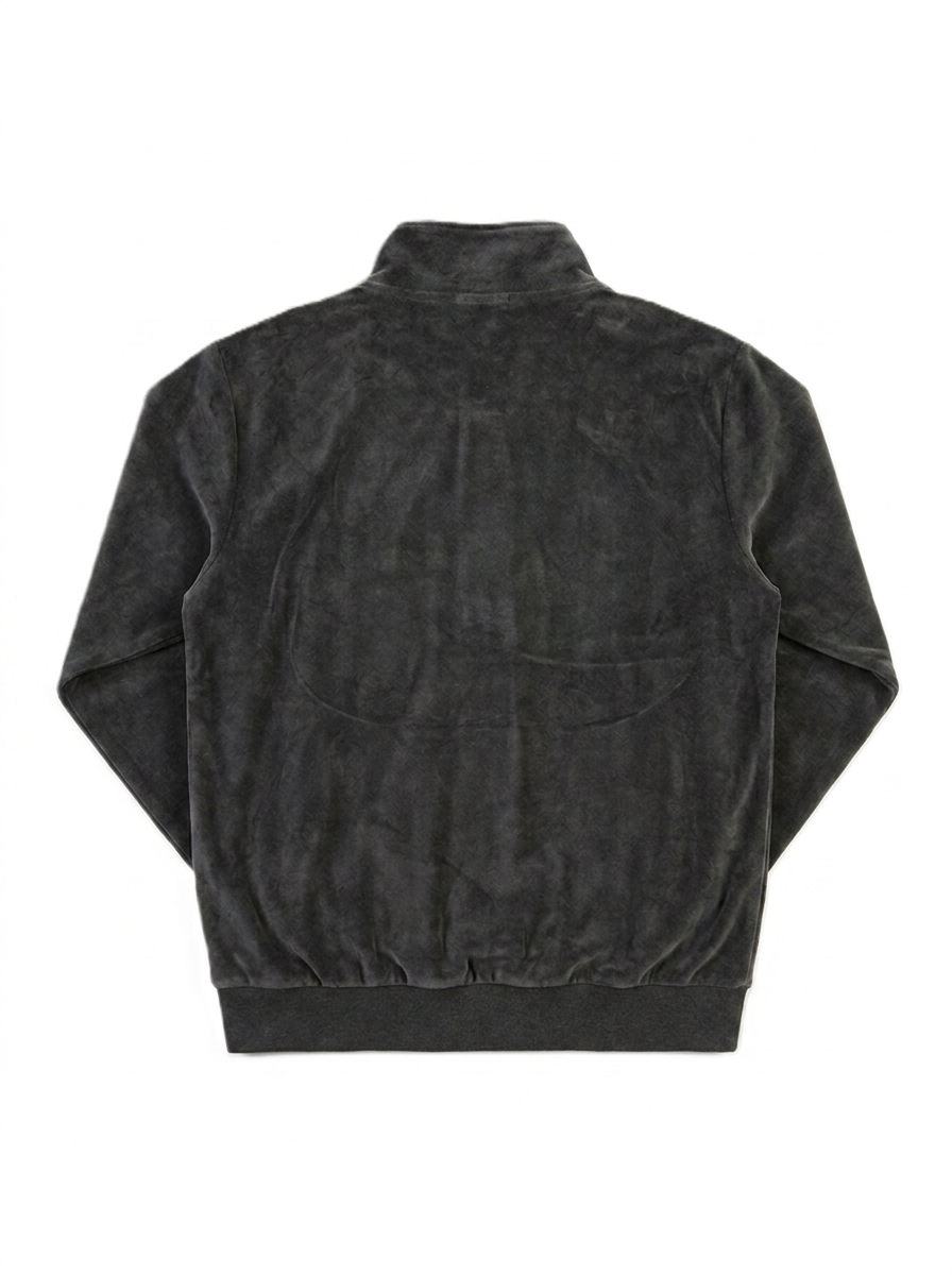 Grey Velour Tracksuit