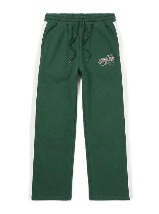 Green Jersey Sweatpants