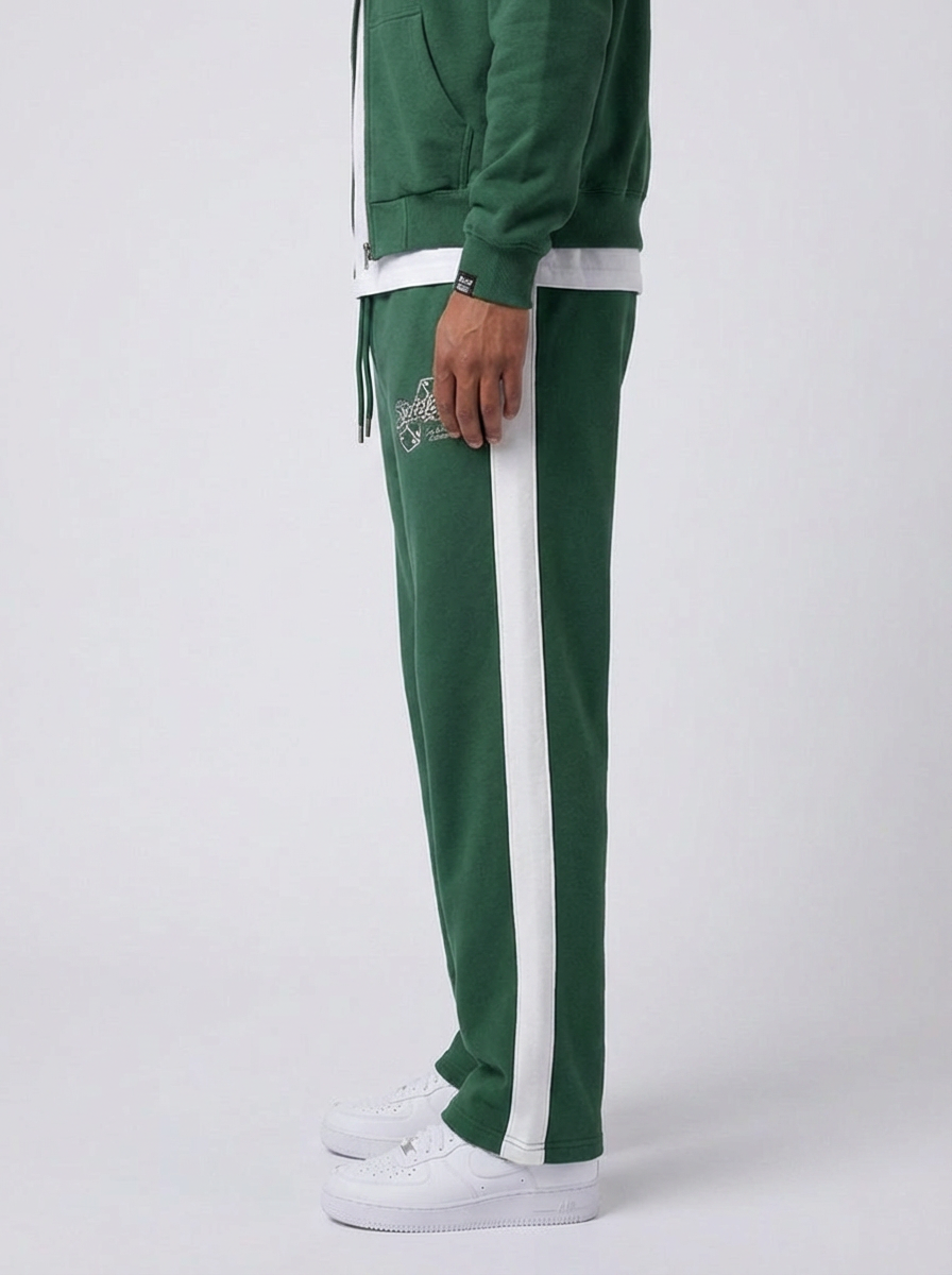 Green Jersey Sweatpants