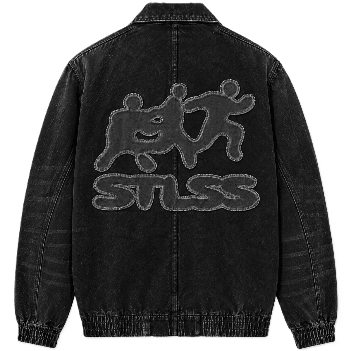 Heavy Denim Jacket Black