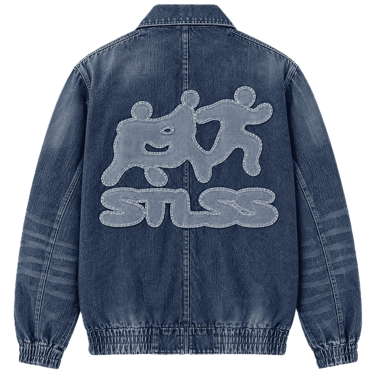 Heavy Denim Jacket Blue