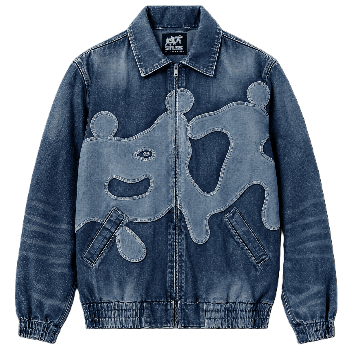 Heavy Denim Jacket Blue