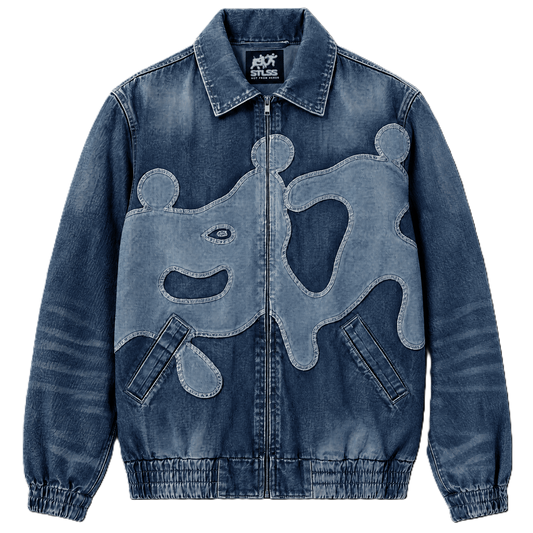 Heavy Denim Jacket Blue